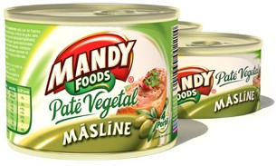 Pate vegetal Mandy - Masline