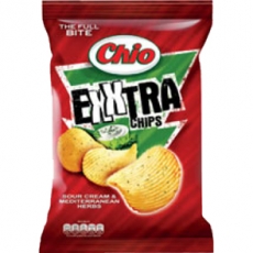 Chio Chips [Exxtra Chips] - Smântână și ierburi mediteraneene